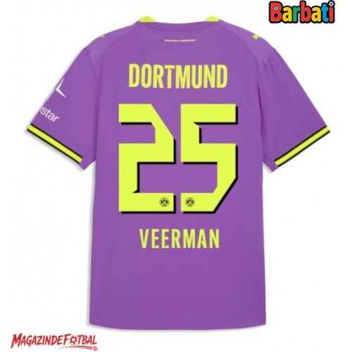 Borussia Dortmund Joey Veerman #25 Tricou Fotbal Replică 2026-27 Barbati Treilea Borussia Dortmund Joey Veerman #25 Tricou Fotbal Replică 2026-27 Barbati Treilea